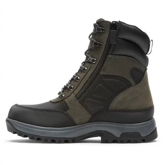 NEW DUNHAM men's 8000works 8" ubal side-zip 400g insulated boot - medium width i - Picture 3 of 5